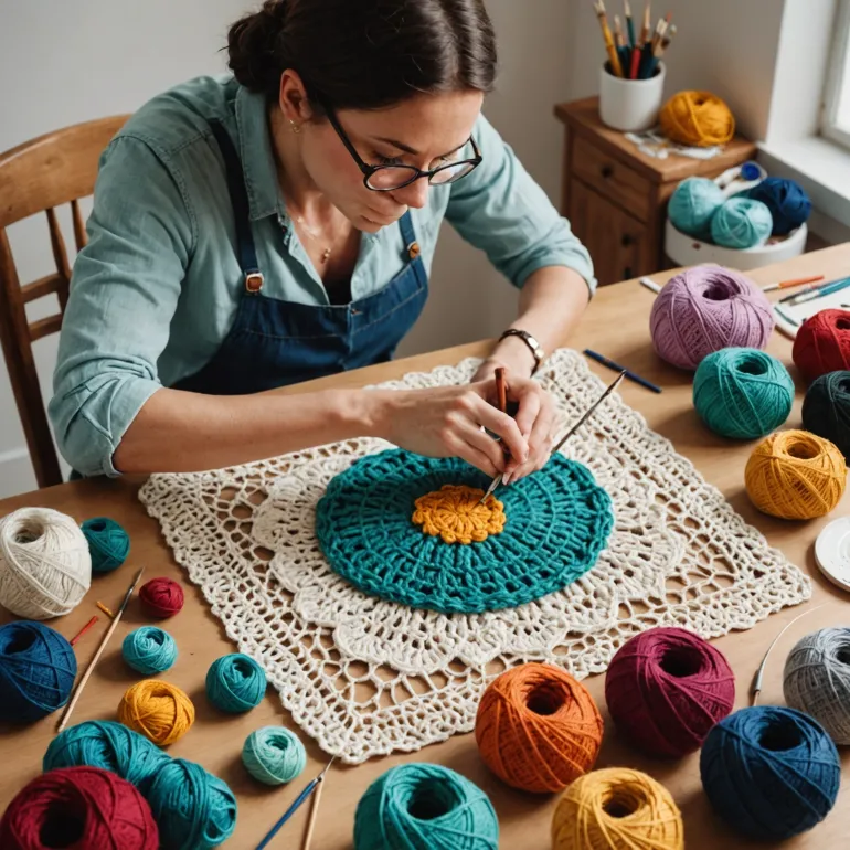 Полустолбик без накида — вязание крючком: ключ к изящным и универсальным изделиям