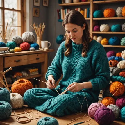 Рукоделие как способ выразить себя: как связать жилетку спицами