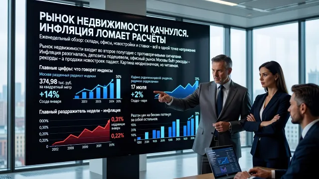 Рынок недвижимости качнулся. Инфляция ломает расчёты